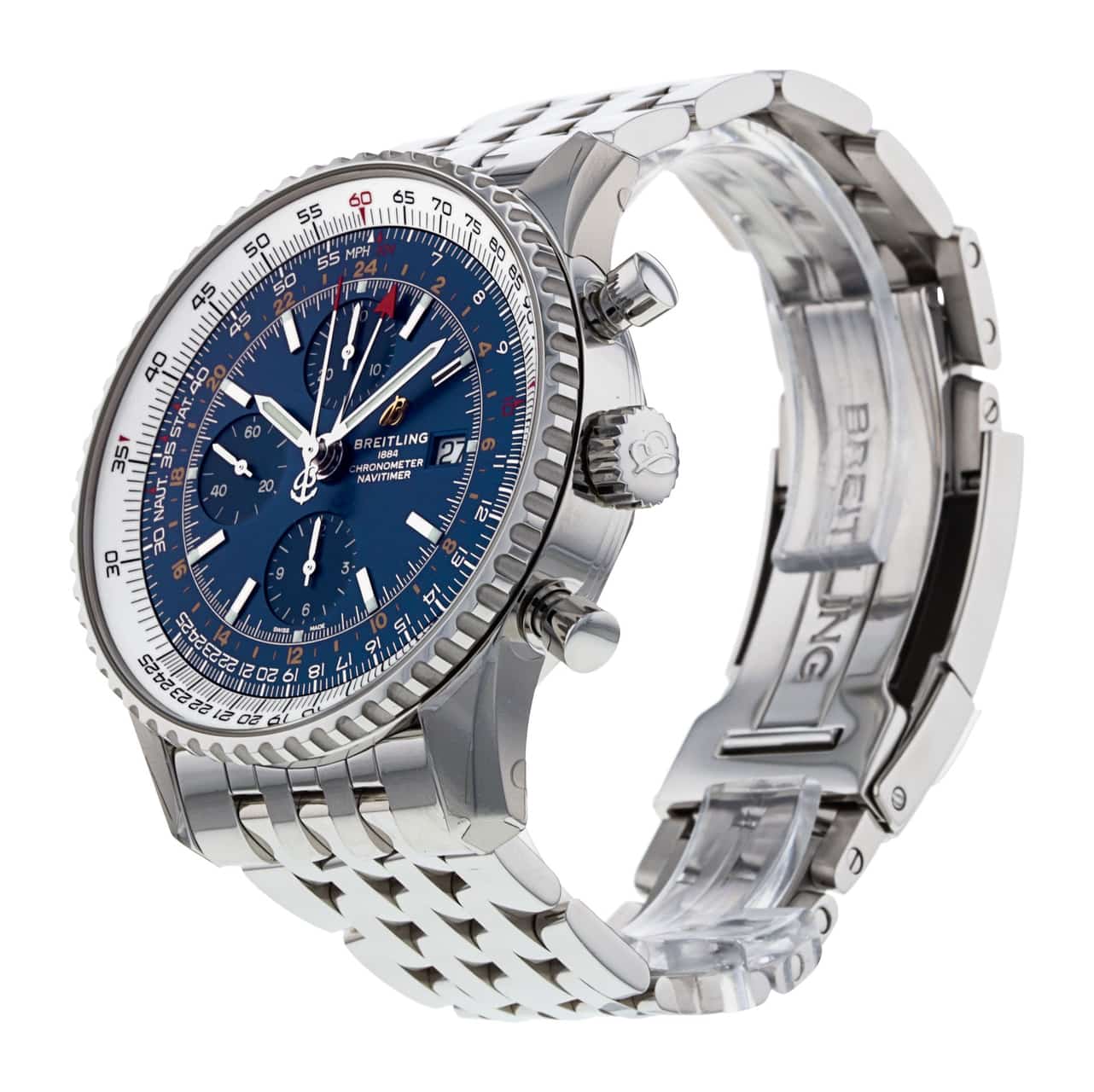 Navitimer chronograph 2025 gmt 46